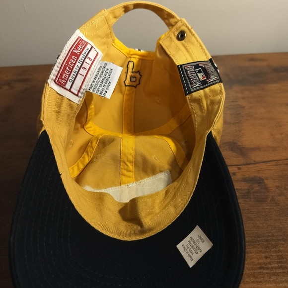 American Needle Yellow and Black Baseball Cap - Picture 2 of 4